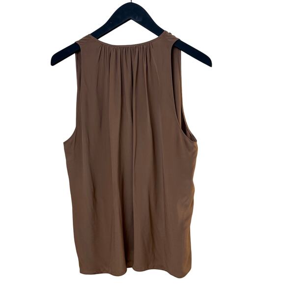 New THEORY Cutaway Sleeveless Top in Viscose XL - Picture 9 of 12